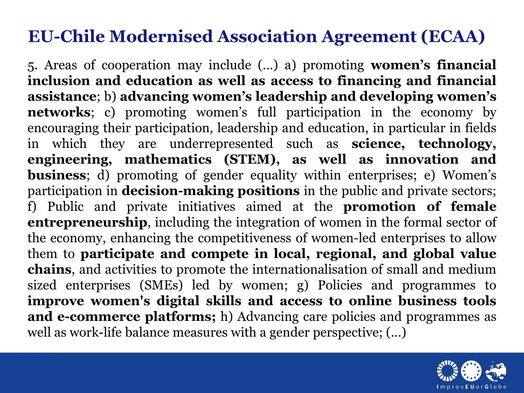 eu chile modernised association agreement ecaa 3