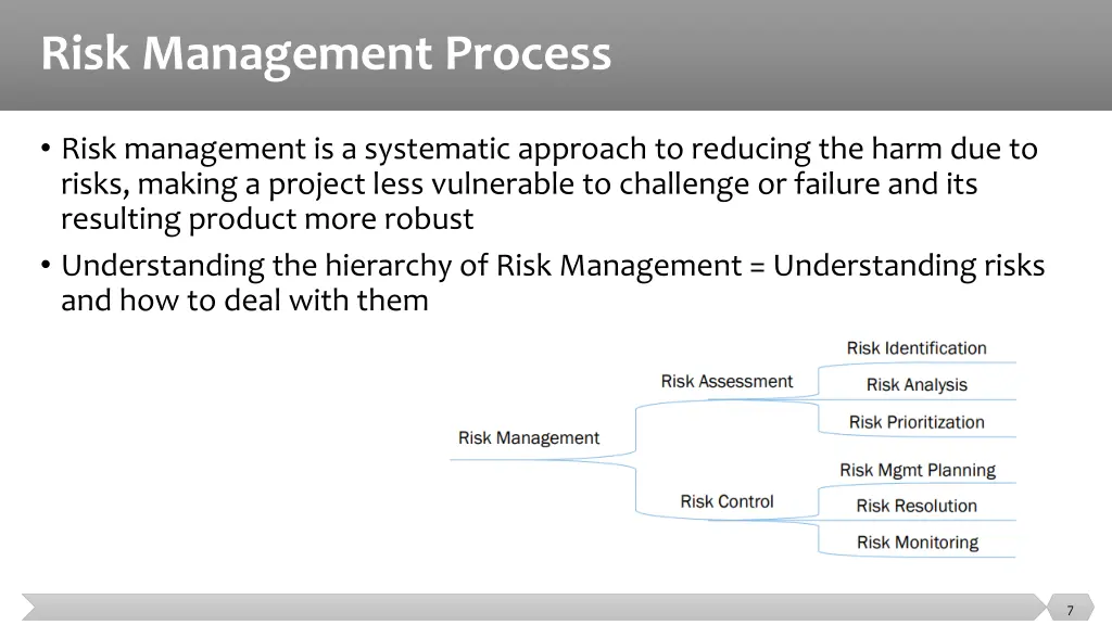 risk management process 1