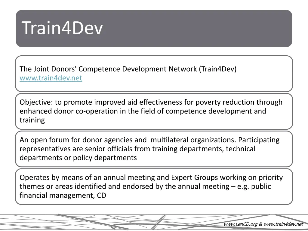 train4dev
