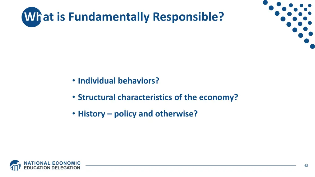 what is fundamentally responsible
