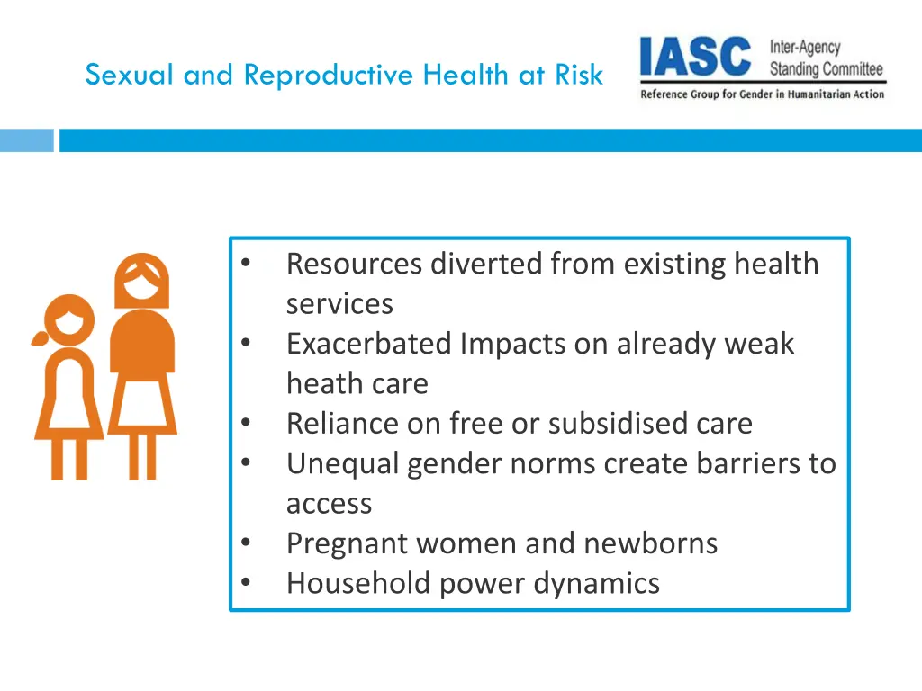 sexual and reproductive health at risk