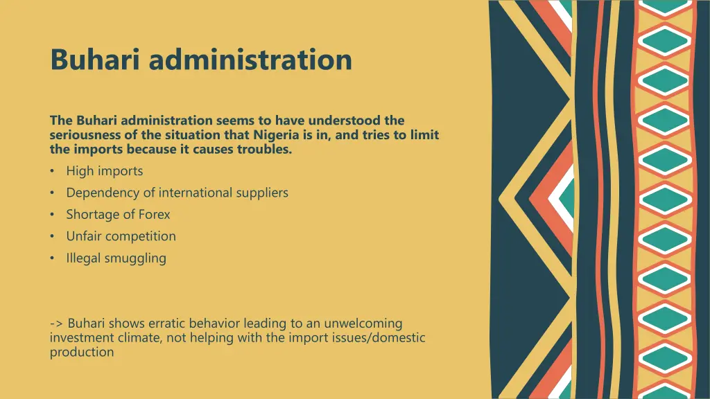 buhari administration