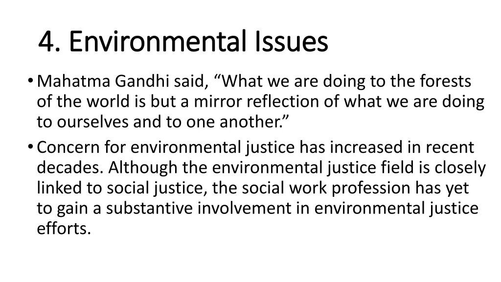 4 4 environmental issues environmental issues