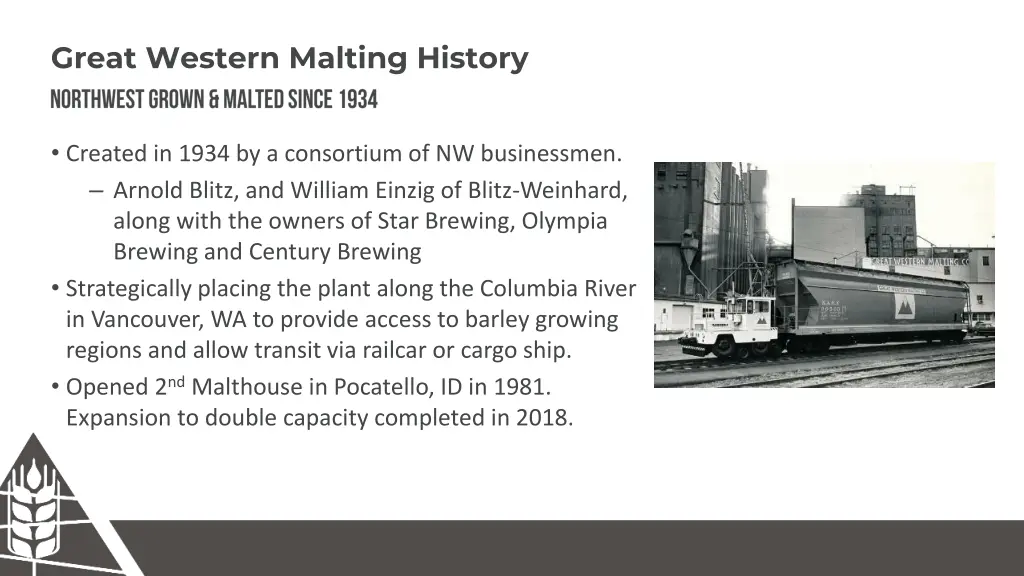 great western malting history