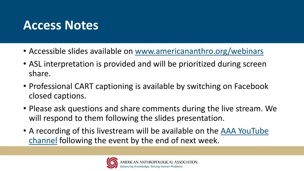access notes