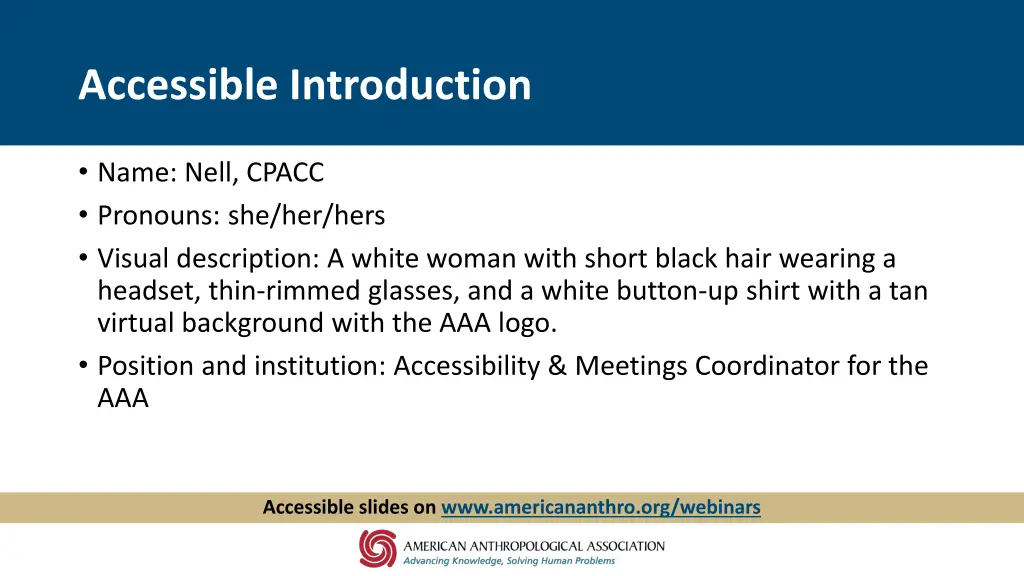 accessible introduction