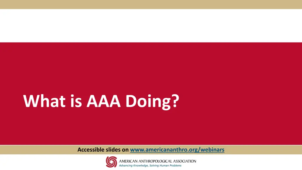 what is aaa doing
