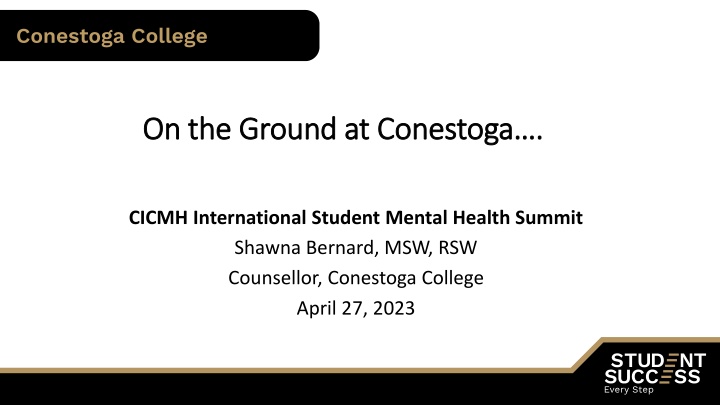 conestoga college