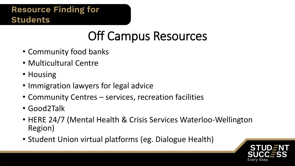 resource finding for students 1