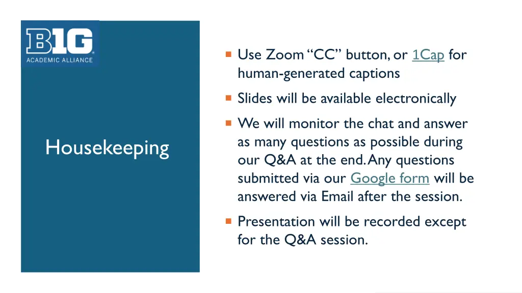 use zoom cc button or 1 cap for human generated