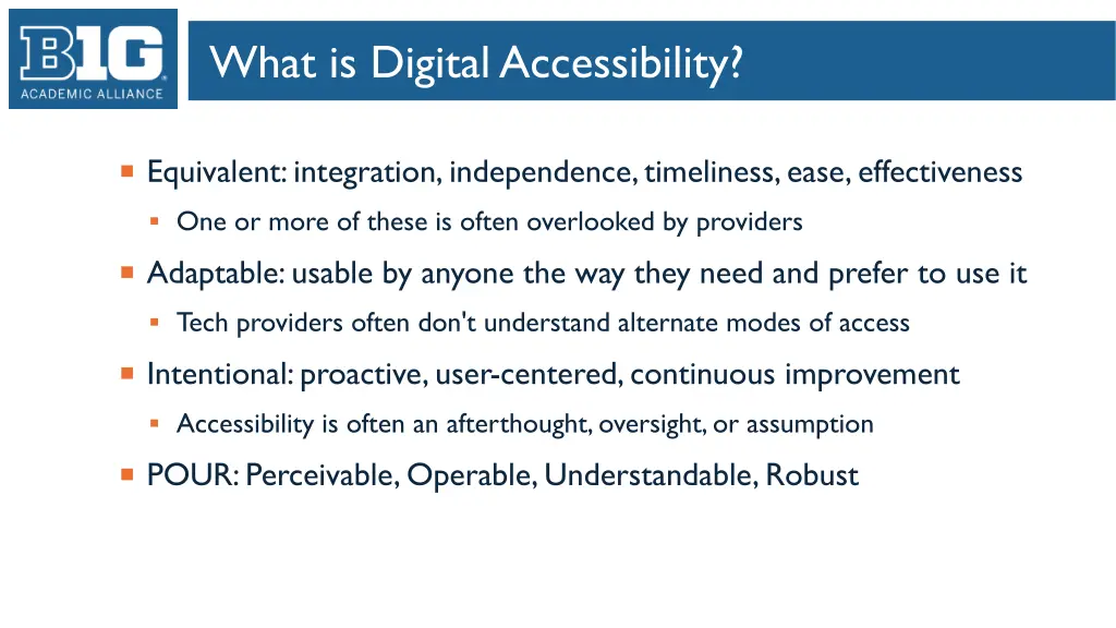 what is digital accessibility