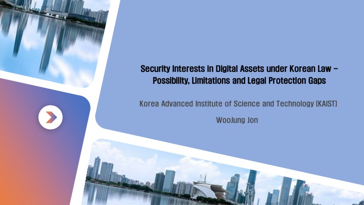 security interests in digital assets under korean