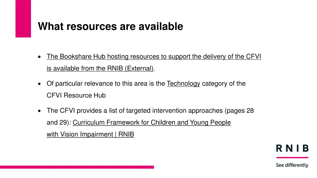 what resources are available