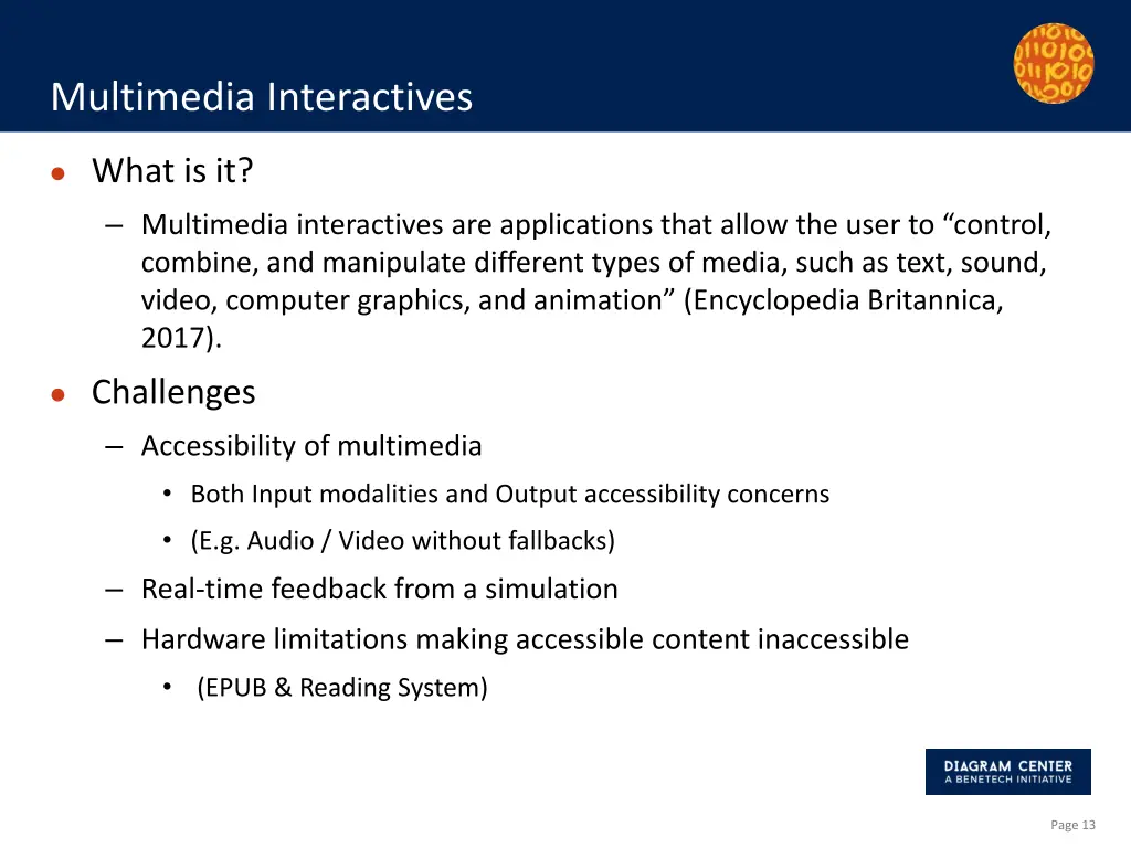 multimedia interactives