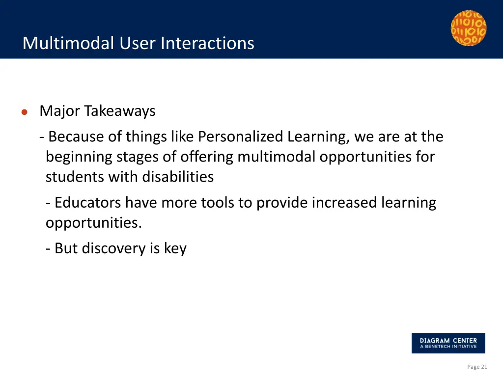 multimodal user interactions 2