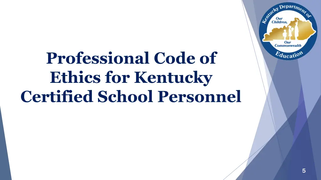 professional code of ethics for kentucky