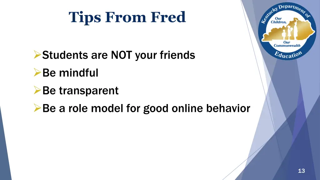 tips from fred