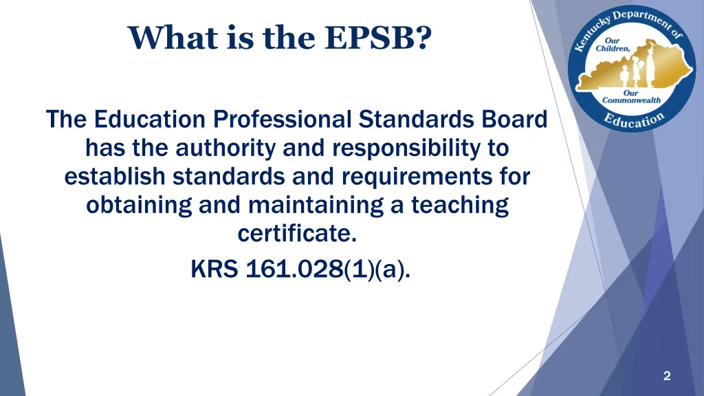 what is the epsb