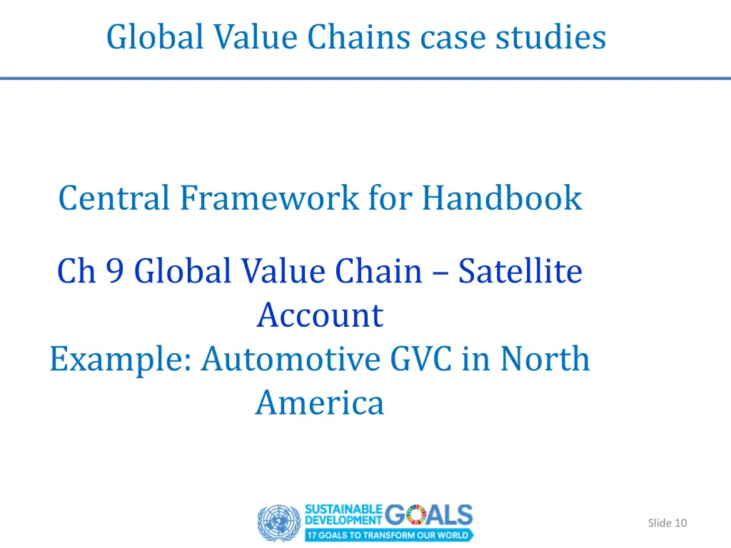 global value chains case studies