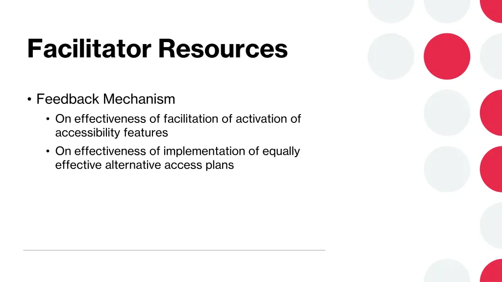 facilitator resources