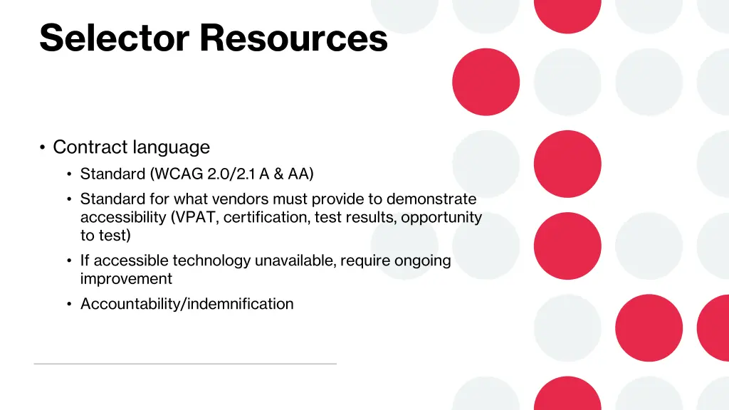selector resources 1