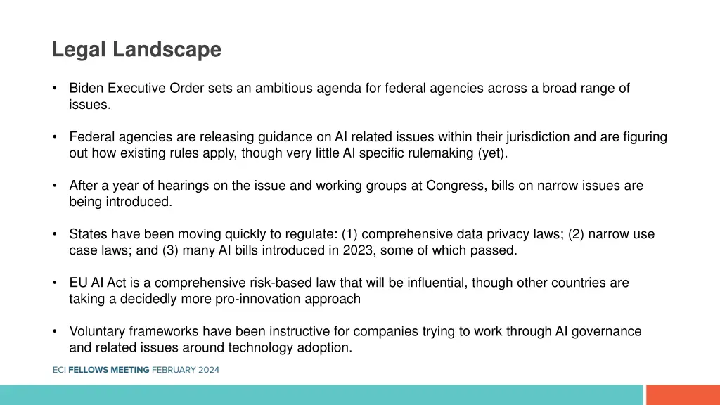 legal landscape