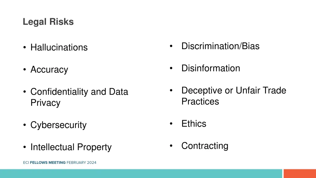 legal risks