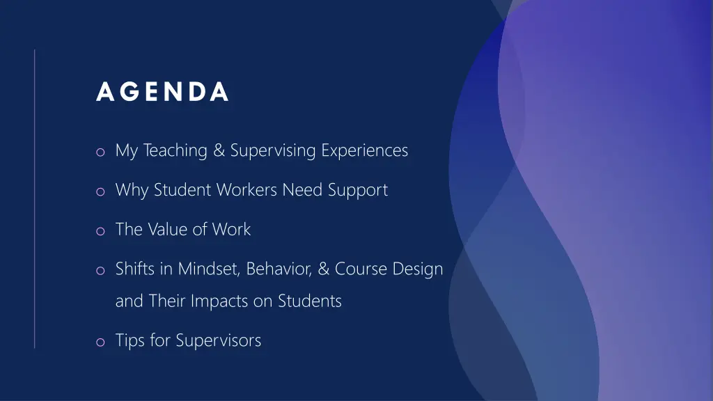 agenda