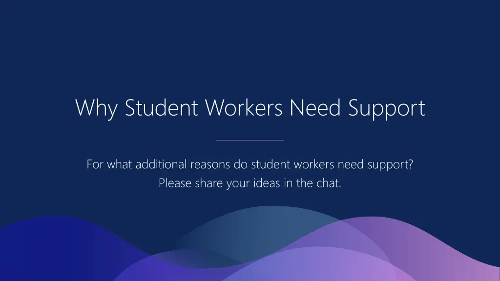why student workers need support 1