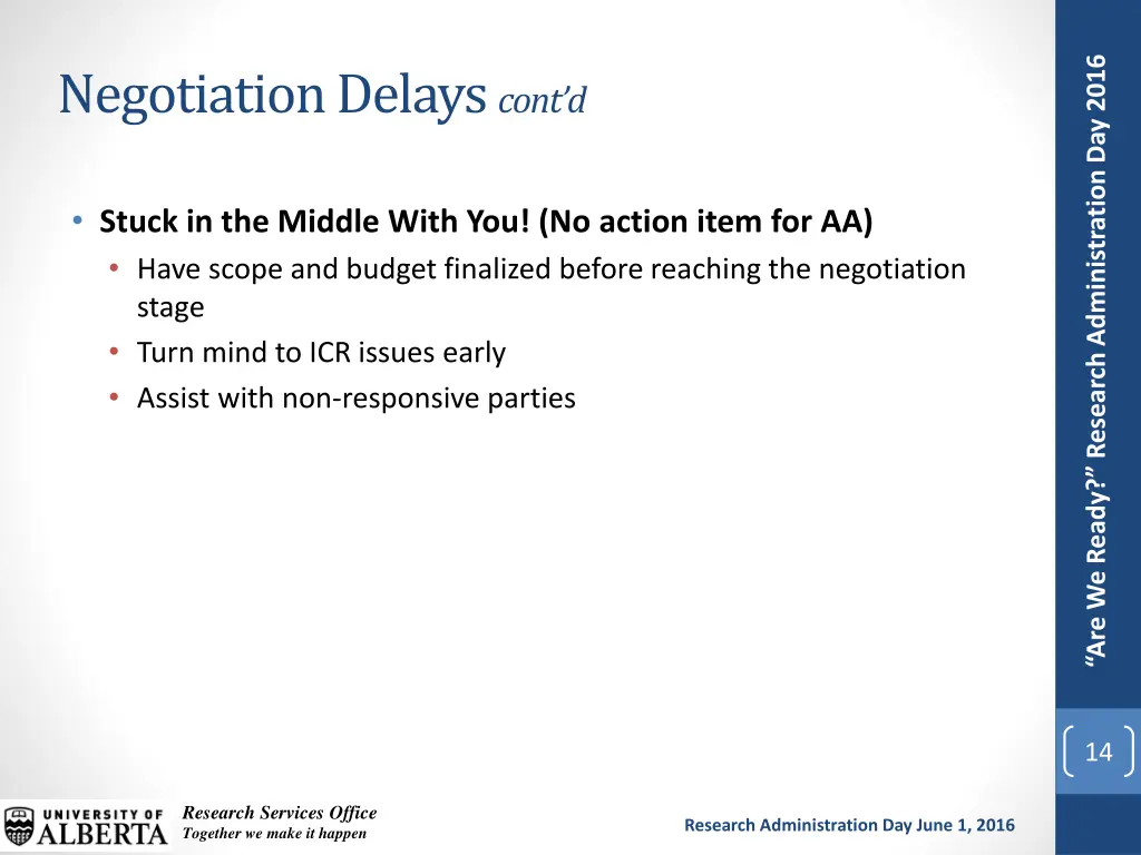 are we ready research administration day 2016 11