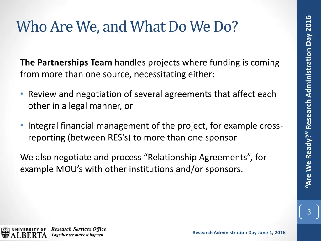 are we ready research administration day 2016 2