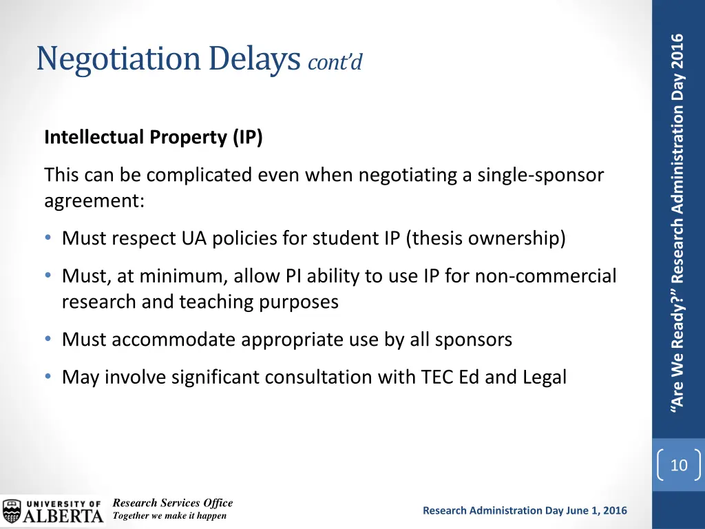 are we ready research administration day 2016 7