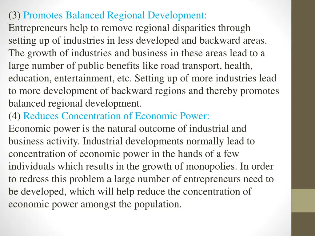 3 promotes balanced regional development