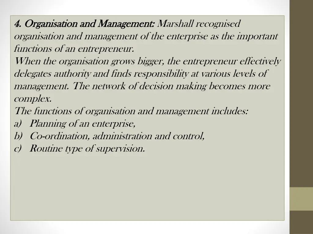 4 organisation and management 4 organisation