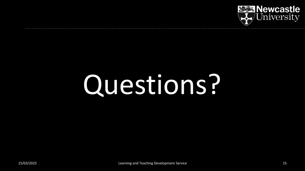 questions