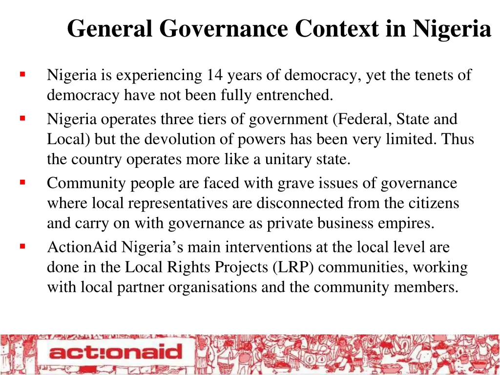 general governance context in nigeria