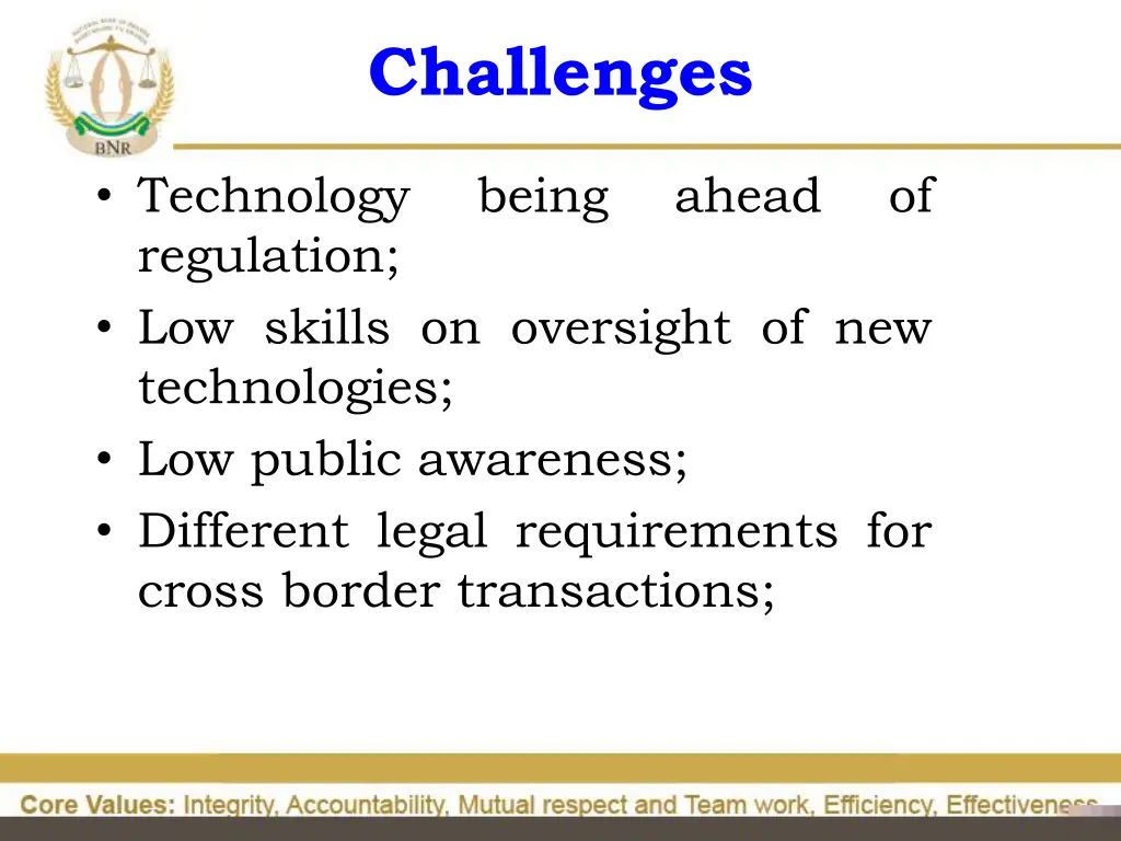 challenges