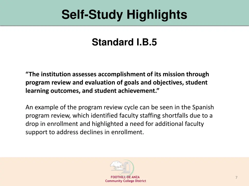 self study highlights 1