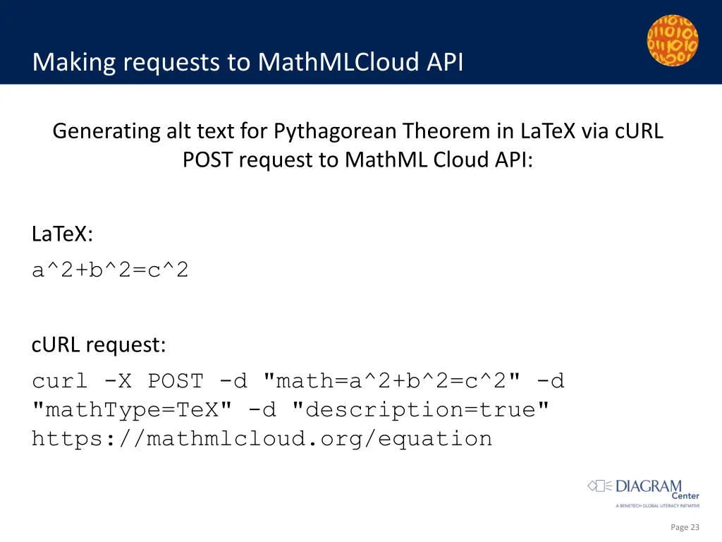 making requests to mathmlcloud api