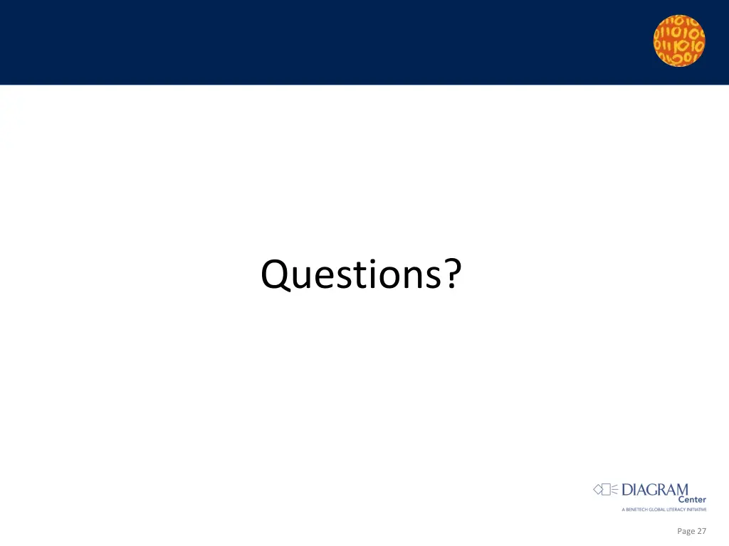questions