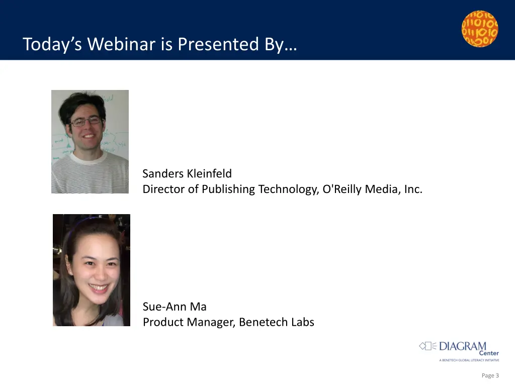 today s webinar is presented by