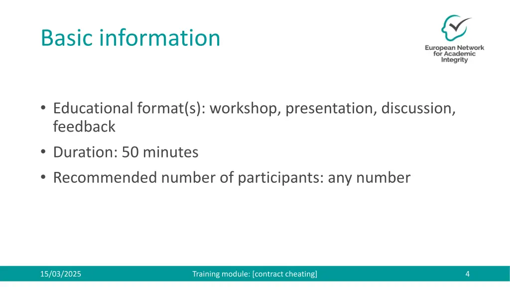 basic information