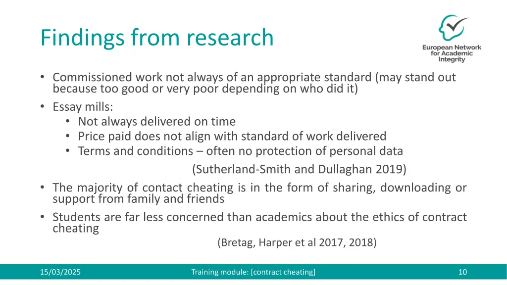 findings from research