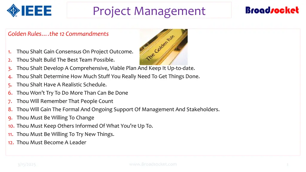project management 1