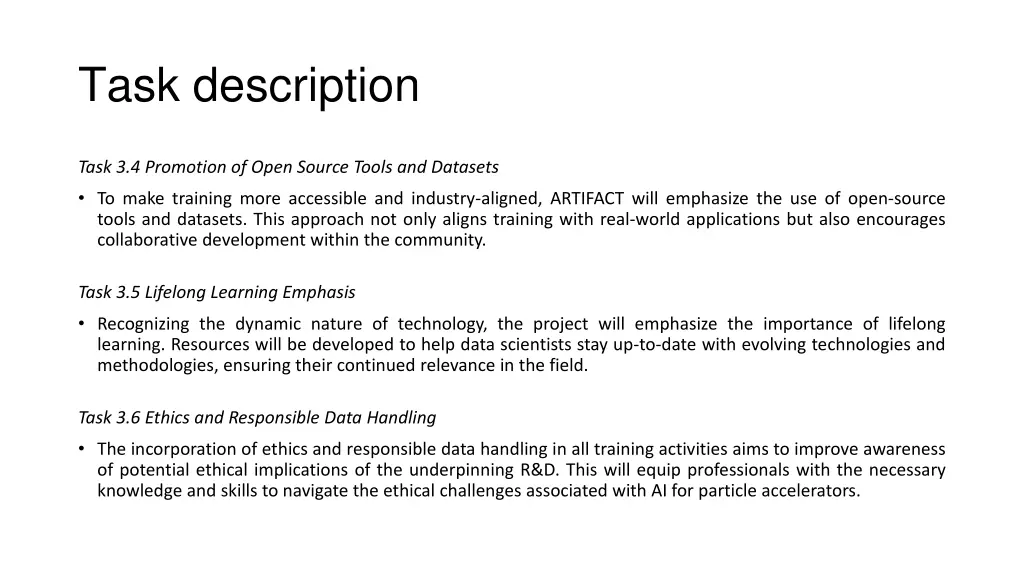 task description 1