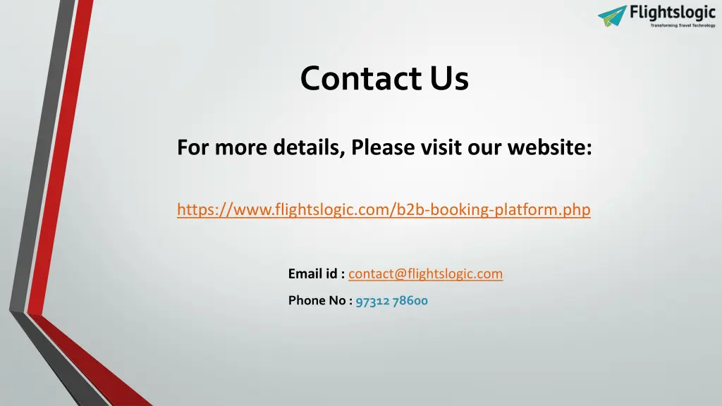 contact us