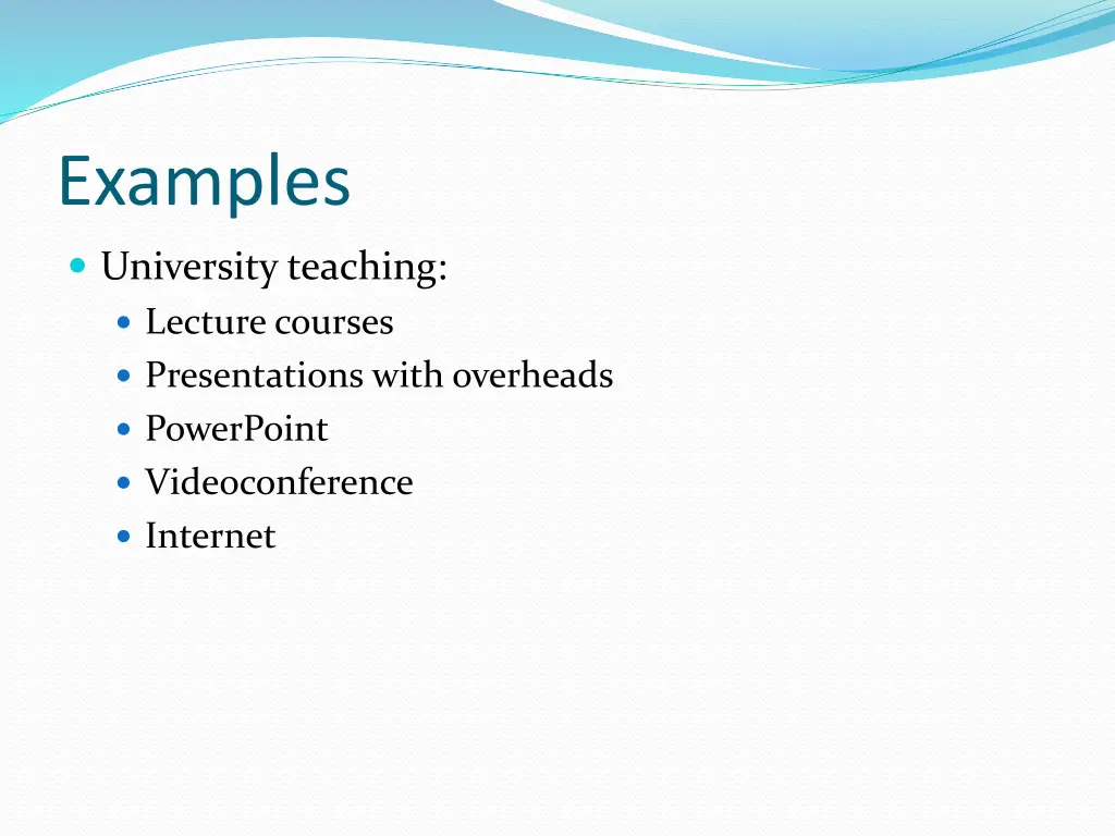 examples
