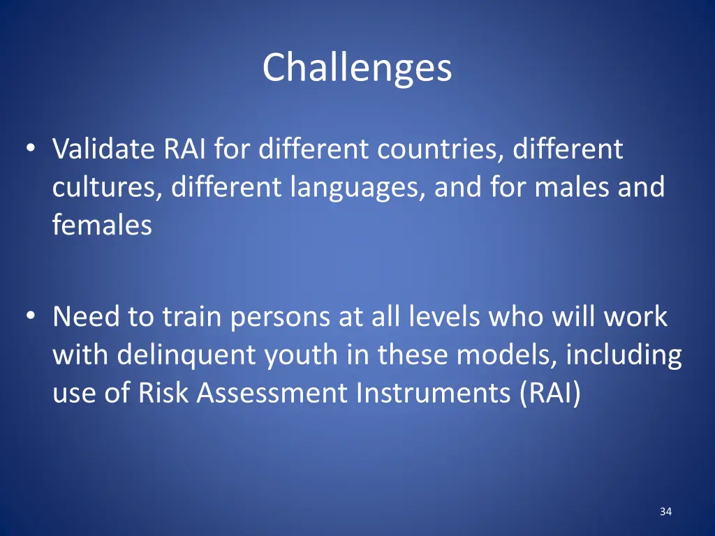 challenges