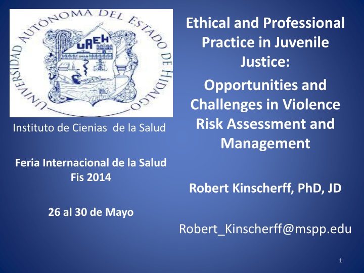 ethical and professional practice in juvenile