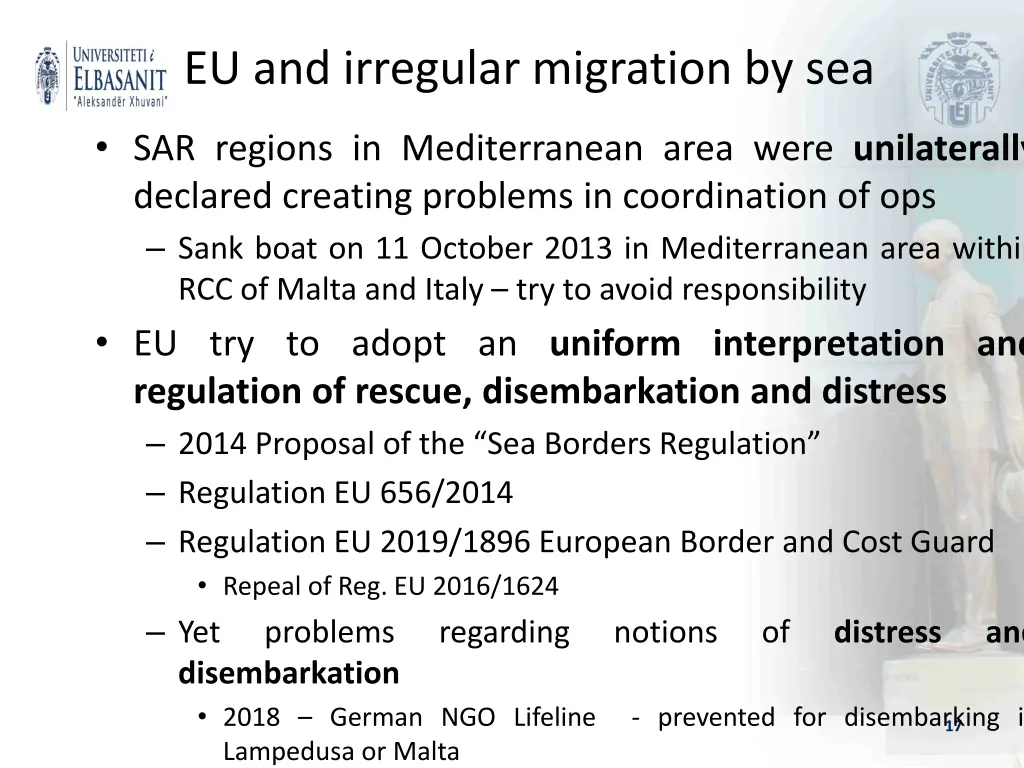 eu and irregular migration by sea